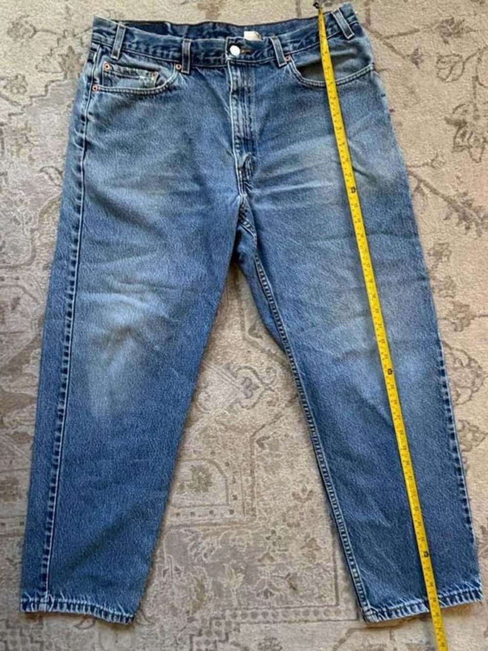 Levi's 550 Relaxed Fit Size W36 L30 Blue Denim Jeans